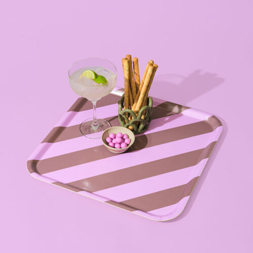 Tray large "Pink Brownie"